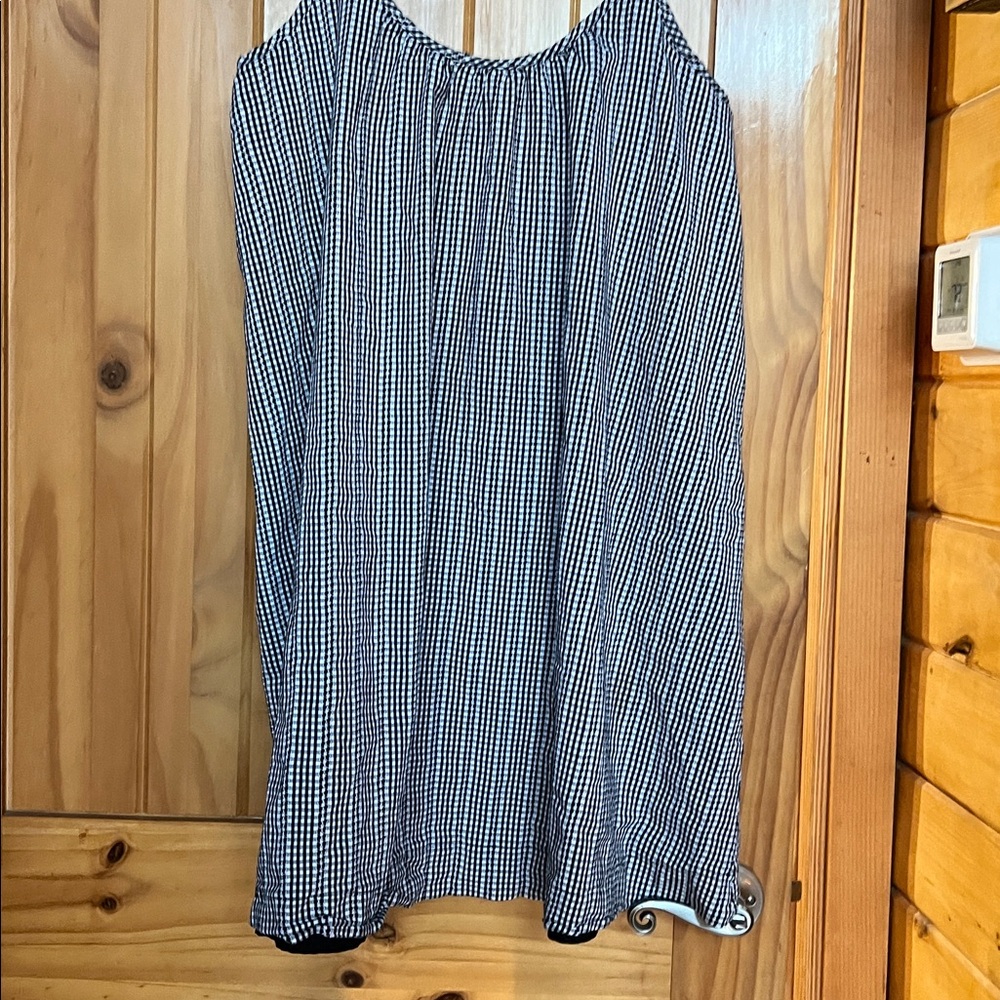 The nines by hatch gingham print cotton dress - Picture 3 of 9